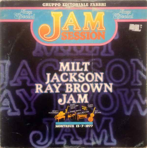 Milt Jackson / Ray Brown - Milt Jackson Ray Brown‎ Jam (LP, Album) Near Mint (
