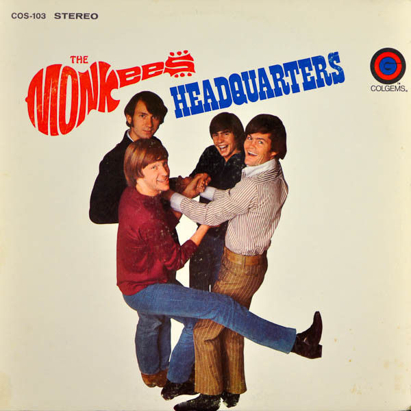 The Monkees - Headquarters (LP, Album, Ind) Very Good Plus (VG+), Very Good Plus