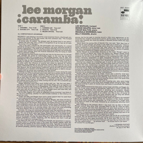Thumbnail: Lee Morgan - ¡Caramba! (LP, Album, RE, 180) Mint (M), Mint (M)