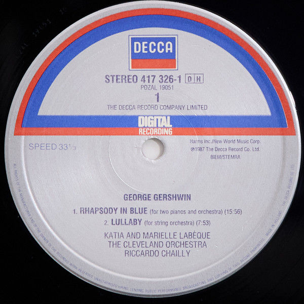Thumbnail: George Gershwin - Katia Et Marielle Labèque, The Cleveland Orchestra, Riccardo 