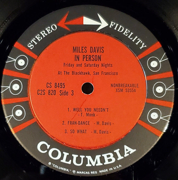 Thumbnail: Miles Davis - In Person Friday And Saturday Nights At The Blackhawk, San Francis