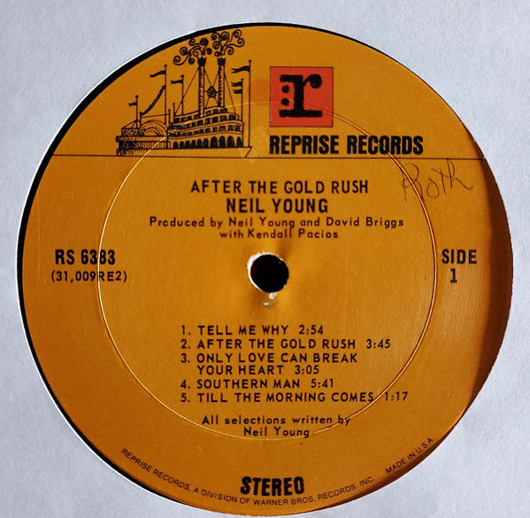 Thumbnail: Neil Young - After The Gold Rush (LP, Album, Ter) Very Good Plus (VG+), Very Goo