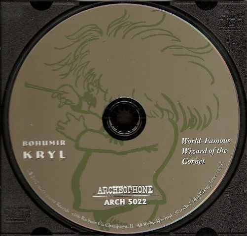 Thumbnail: Bohumir Kryl - World-Famous Wizard Of The Cornet (CD, Comp, RE, RM) Very Good Pl