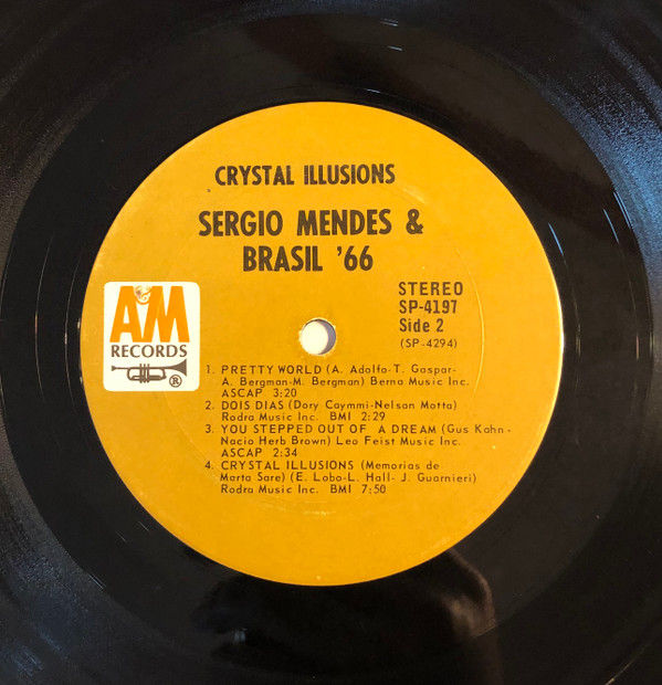 Thumbnail: Sérgio Mendes & Brasil '66 - Crystal Illusions (LP, Album, Ter) Near Mint (NM o