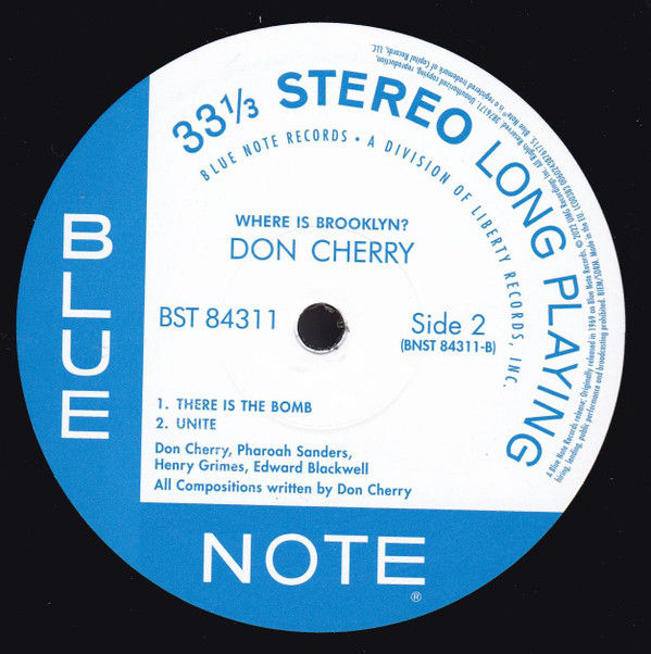 Thumbnail: Don Cherry - Where Is Brooklyn? (LP, Album, RE, 180) Mint (M), Mint (M)