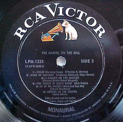 Thumbnail: Eddy Arnold - The Chapel On The Hill (LP, Mono, RP, "Mo) Near Mint (NM or M-), N