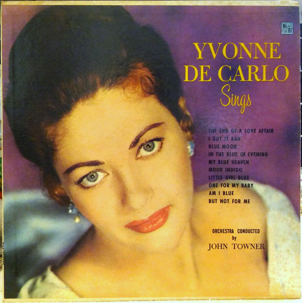 Yvonne De Carlo - Yvonne De Carlo Sings (LP, Mono) Very Good Plus (VG+), Very Go