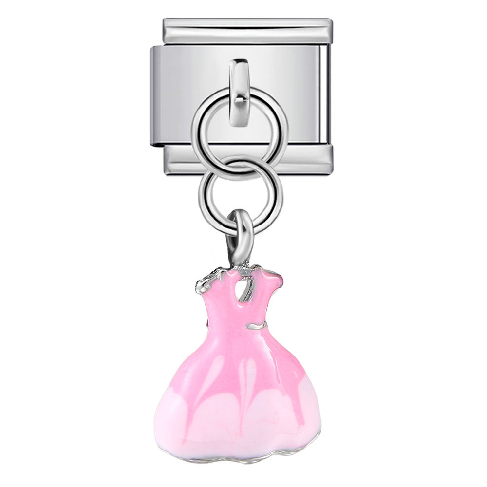 Pink dress Pendant