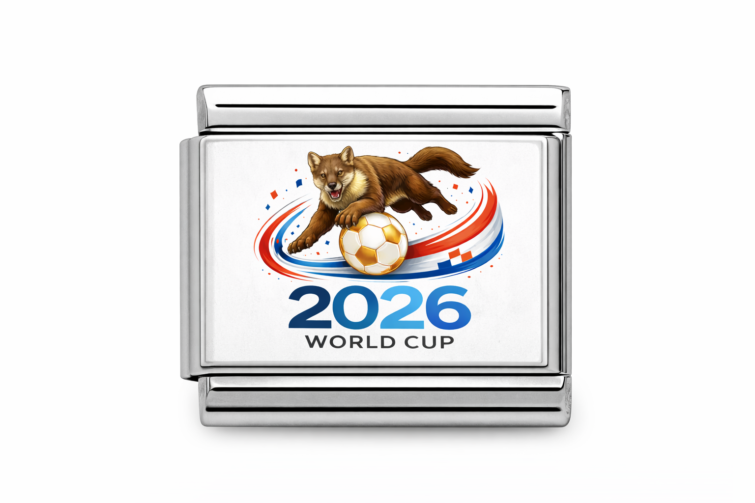 WC 2026 Croatia Animal- Silver & Gold