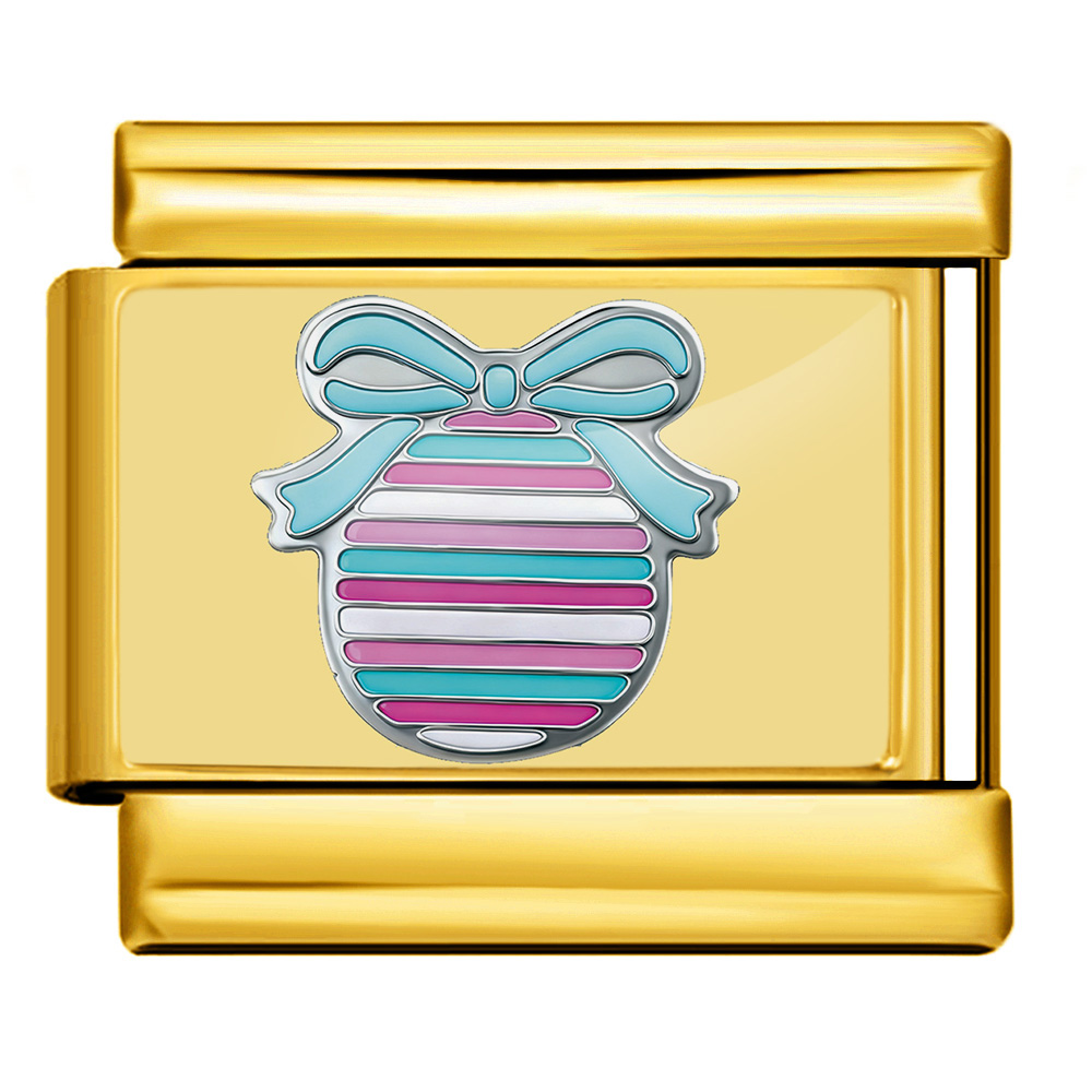 Easter egg serie gold charm