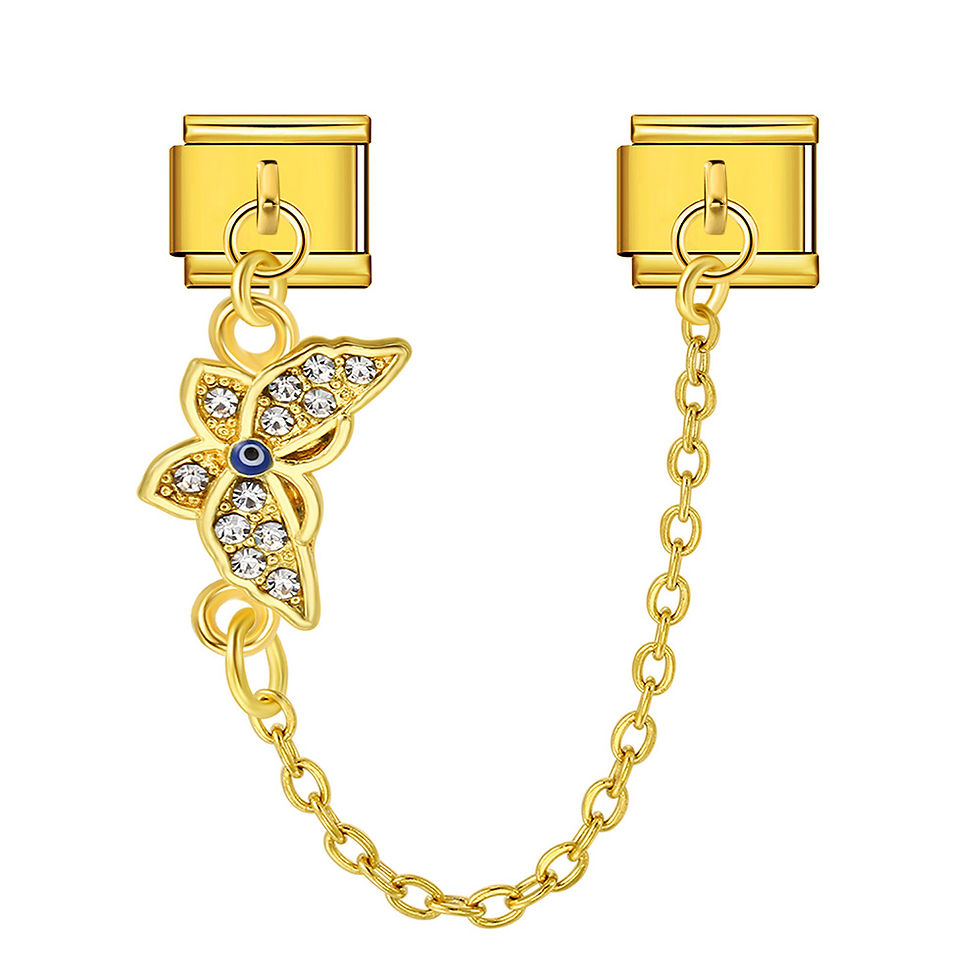 Thumbnail: Different style eye chain gold Pendant