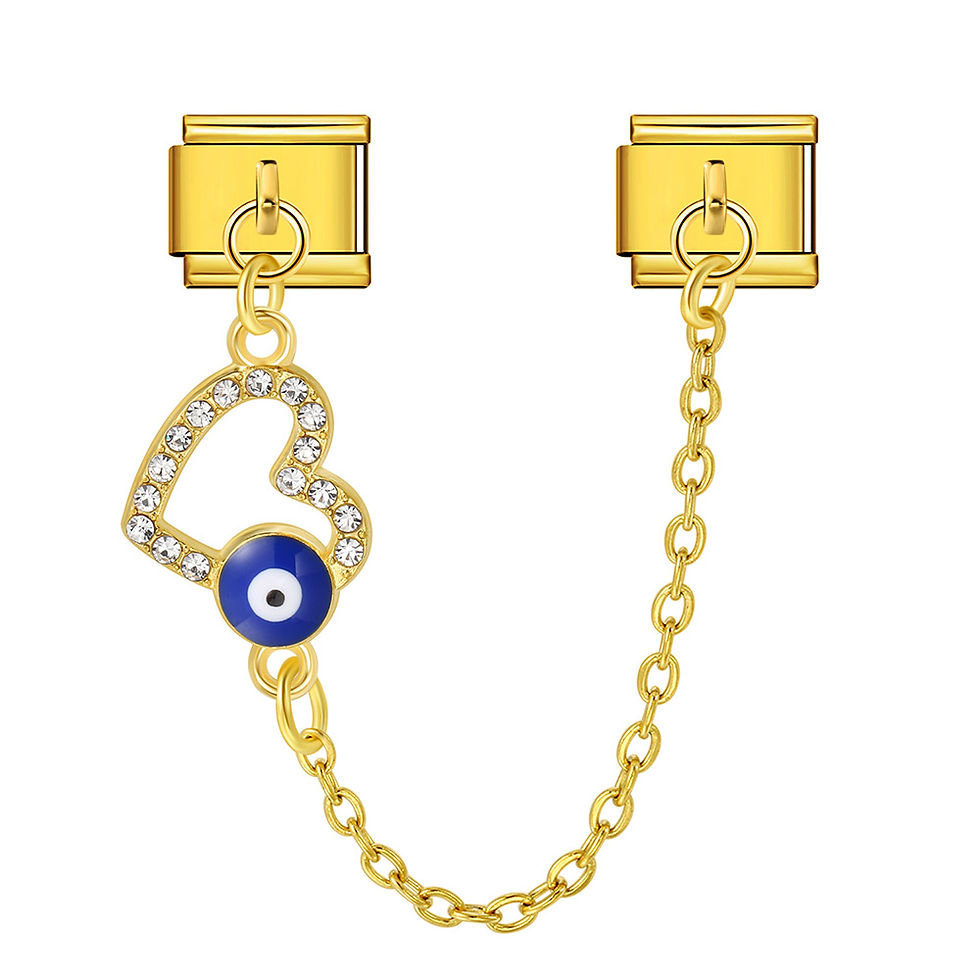 Thumbnail: Different style eye chain gold Pendant