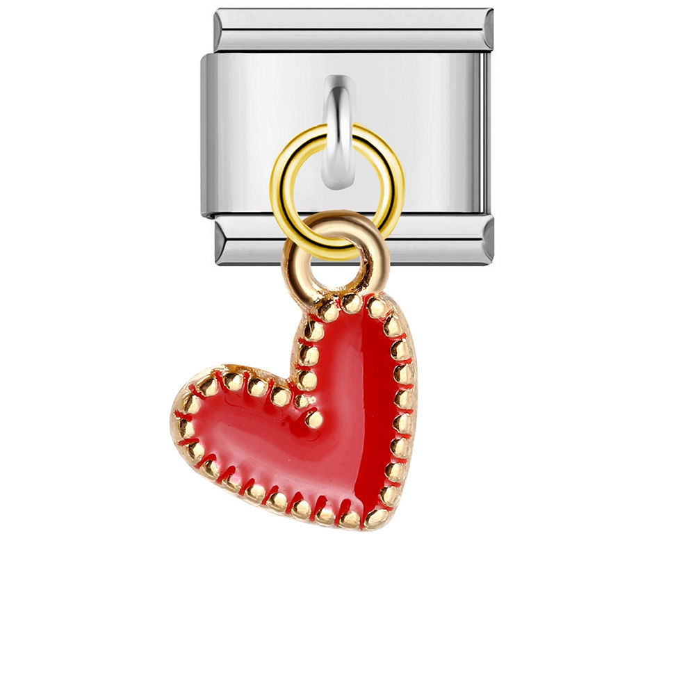 Red heart pendant