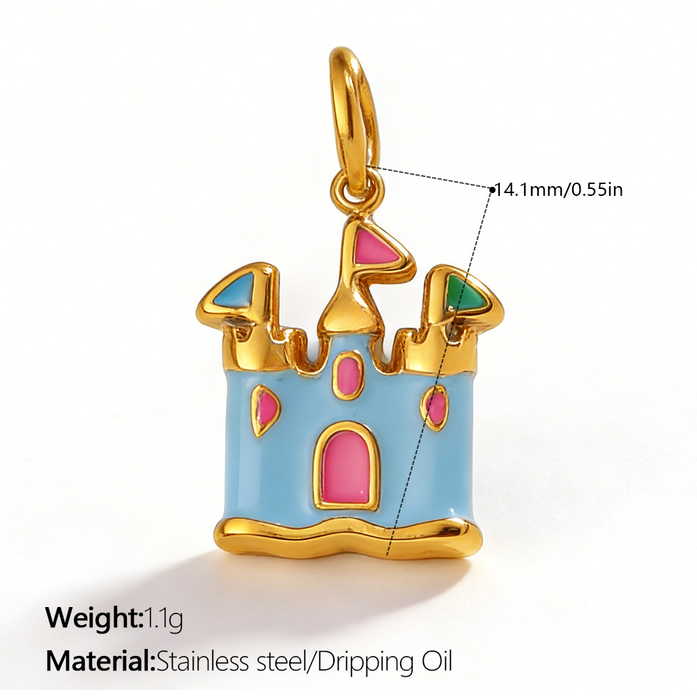 Sand Castle dangle