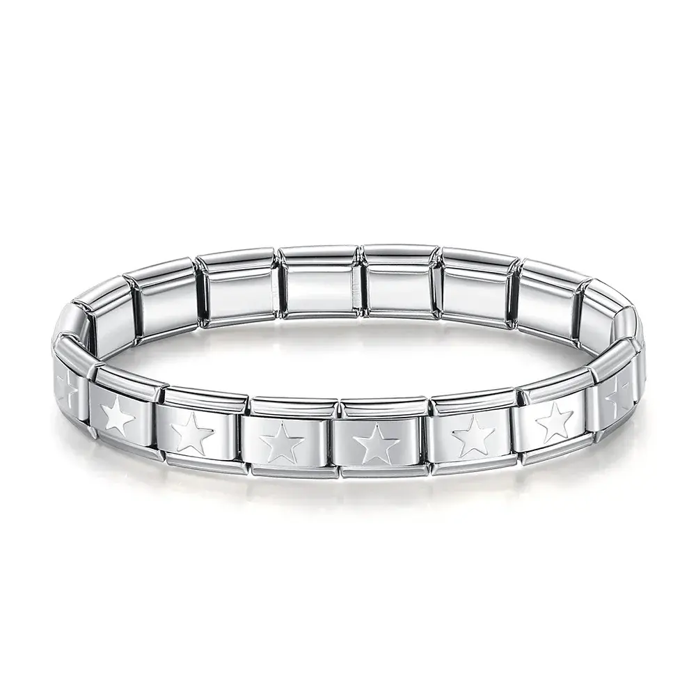 silver star bracelet