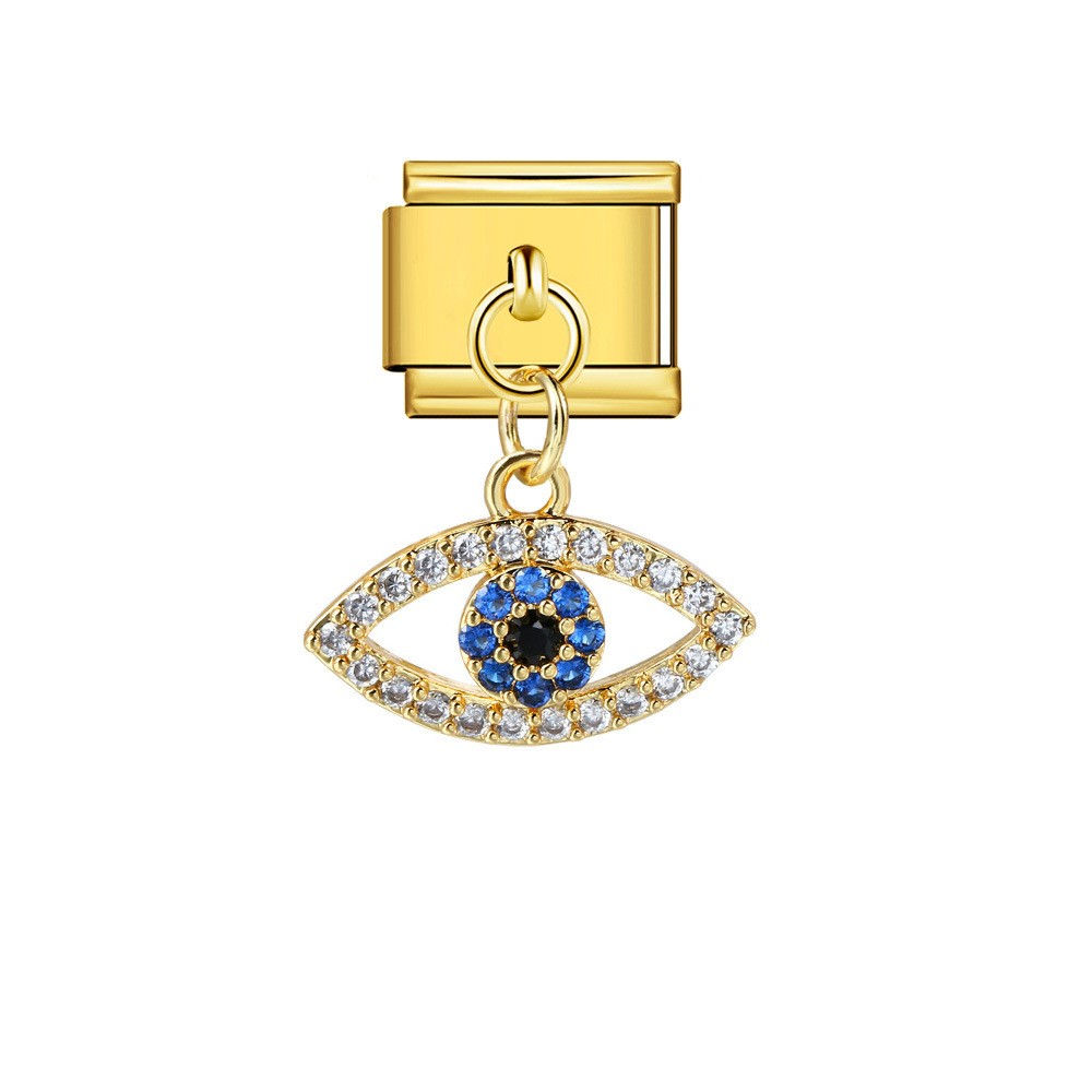 Gold Eye Pendant