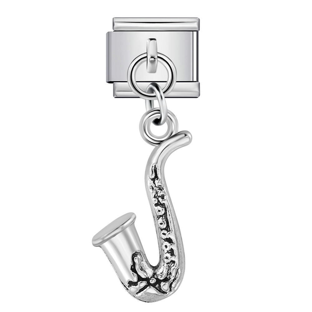 Saxophone silver Pendant