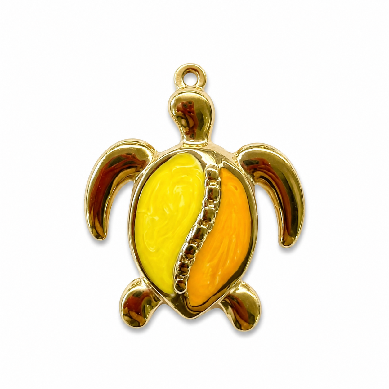 Yellow orange turtle - ASPE027