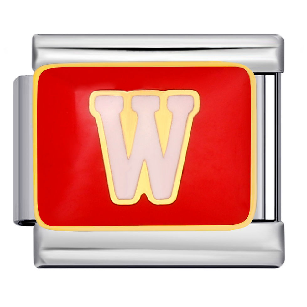 Thumbnail: White Alphabet Red Background