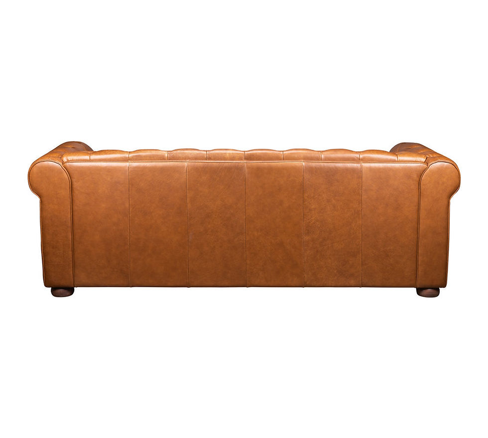 Thumbnail: Bridgeport Tufted Sofa in Jersey Russet Leather