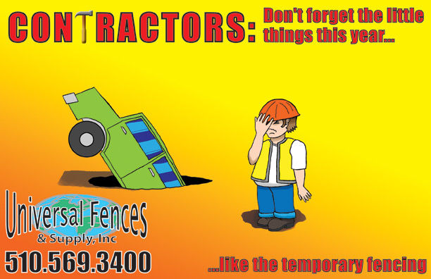 Universal Fences Postcard 2