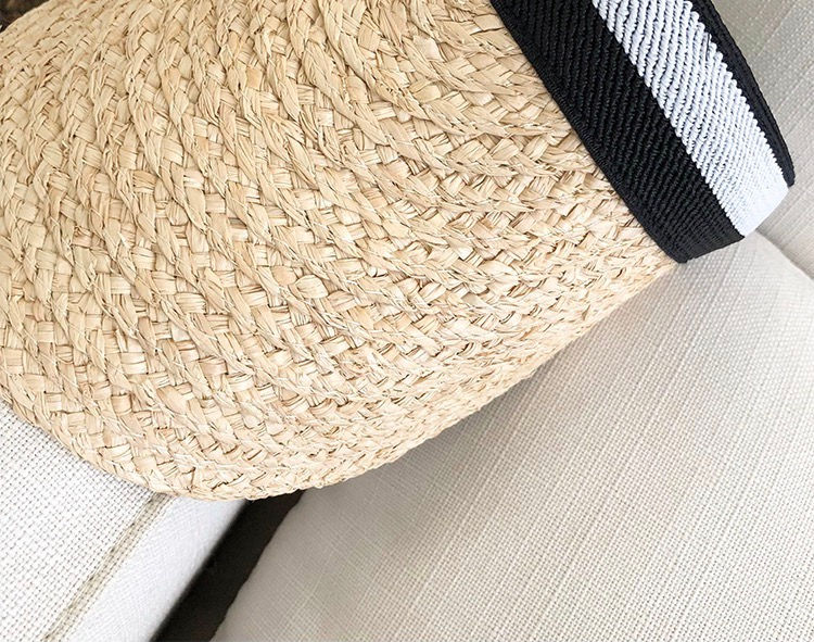 Thumbnail: {Visor} Personalized Headband Straw Visor