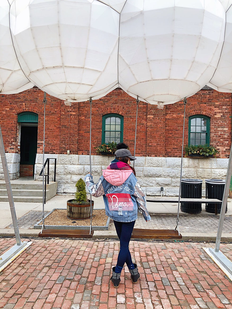 Thumbnail: {Hers} Sequin Sleeves Personalised Denim Jacket  