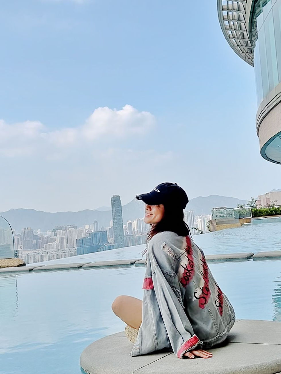 Thumbnail: {Hers} The Painter Personalized Denim Jacket