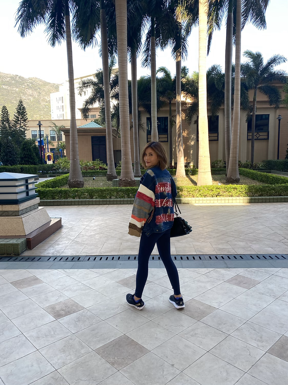 Thumbnail: {Hers} Personal Paint Strips Denim Jacket 