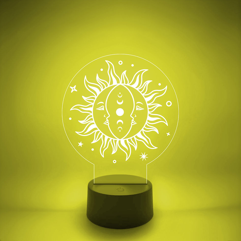 Thumbnail: Sun and Moon Phases Celestial Lamp