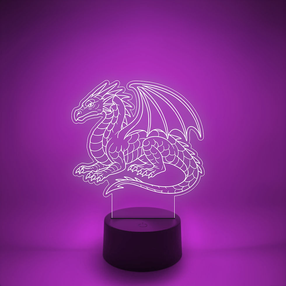 Thumbnail: Dragon LED Lamp | A Majestic Light for Fantasy Fans and Dreamers