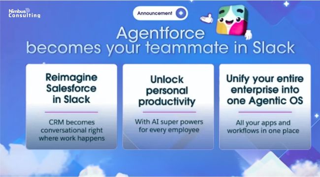 Agentforce becomes your teammate in Slack
