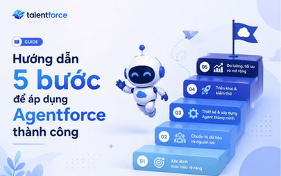Hướng dẫn 5 bước để áp dụng Agentforce thành công