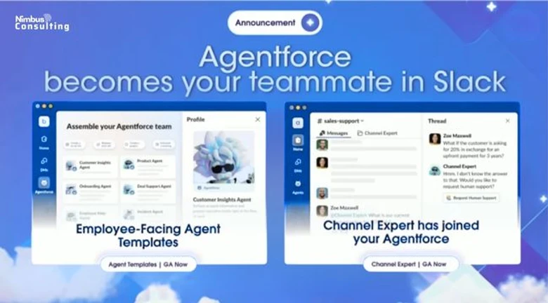 Agentforce becomes your teammate in Slack