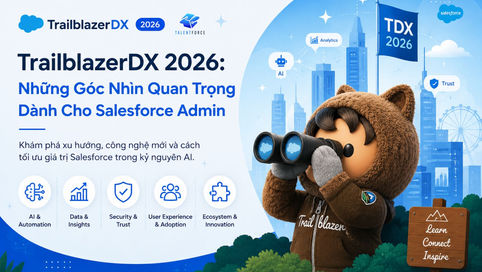 TrailblazerDX 2026: Các Điểm Nổi Bật Dành Cho Salesforce Admin