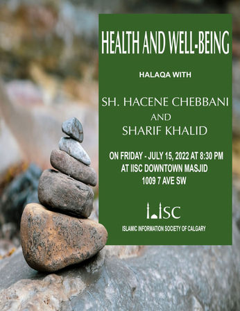 Health and Well Being Halaqah