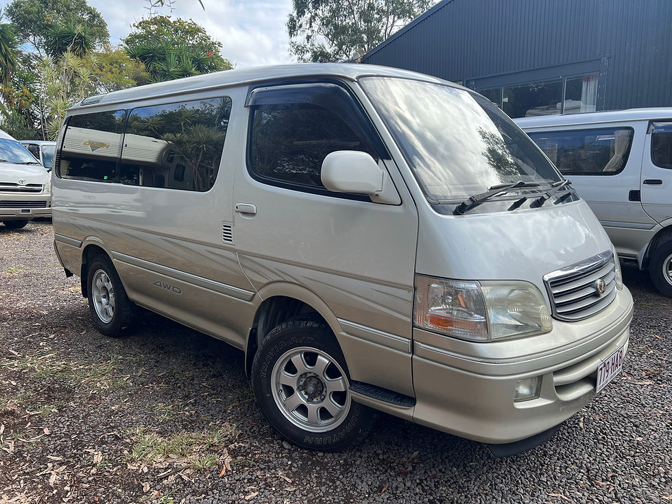 2001 Toyota Hiace Super Custom 4wd 3.0DT