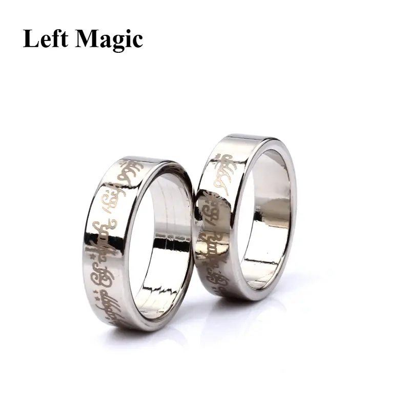 Thumbnail: 1/Pcs Strong Magnetic Magic Ring Coin Magic Tricks Magician Ring Close Up Magic