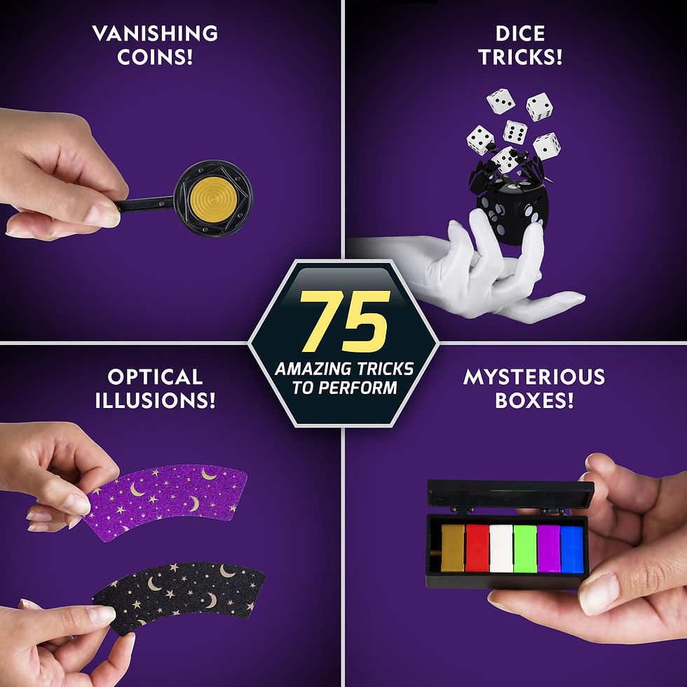 Thumbnail: National Geographic Mega Magic Set - More Than 75 Magic Tricks for Kids to Pe...