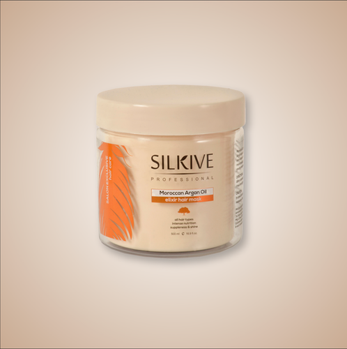 Moroccan Argan Oil Elixir Hair Mask | silkiveprofessional