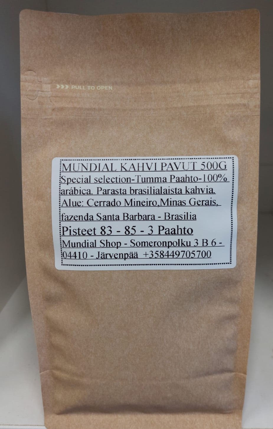 Kahvi Mundial Premium - 500g