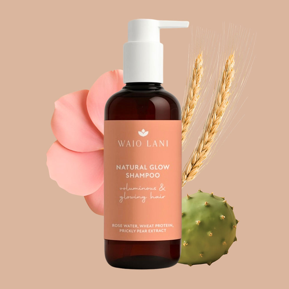 Natural Glow Shampoo von Waio Lani