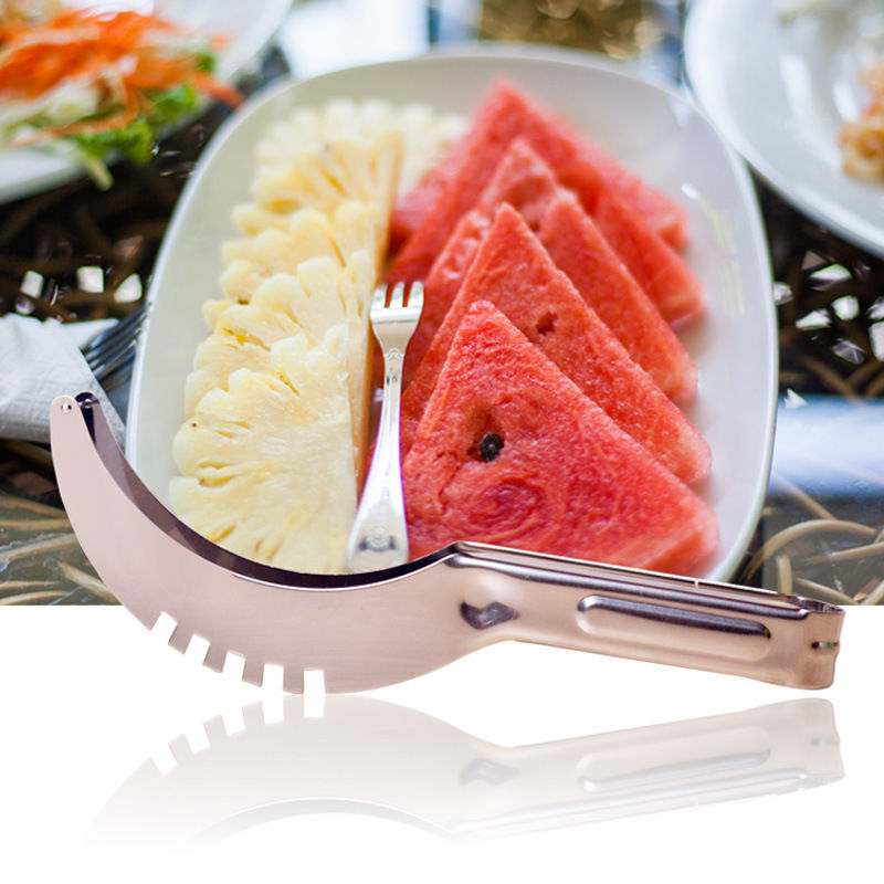 Stainless Steel Watermelon Slicer and Fruit Divider