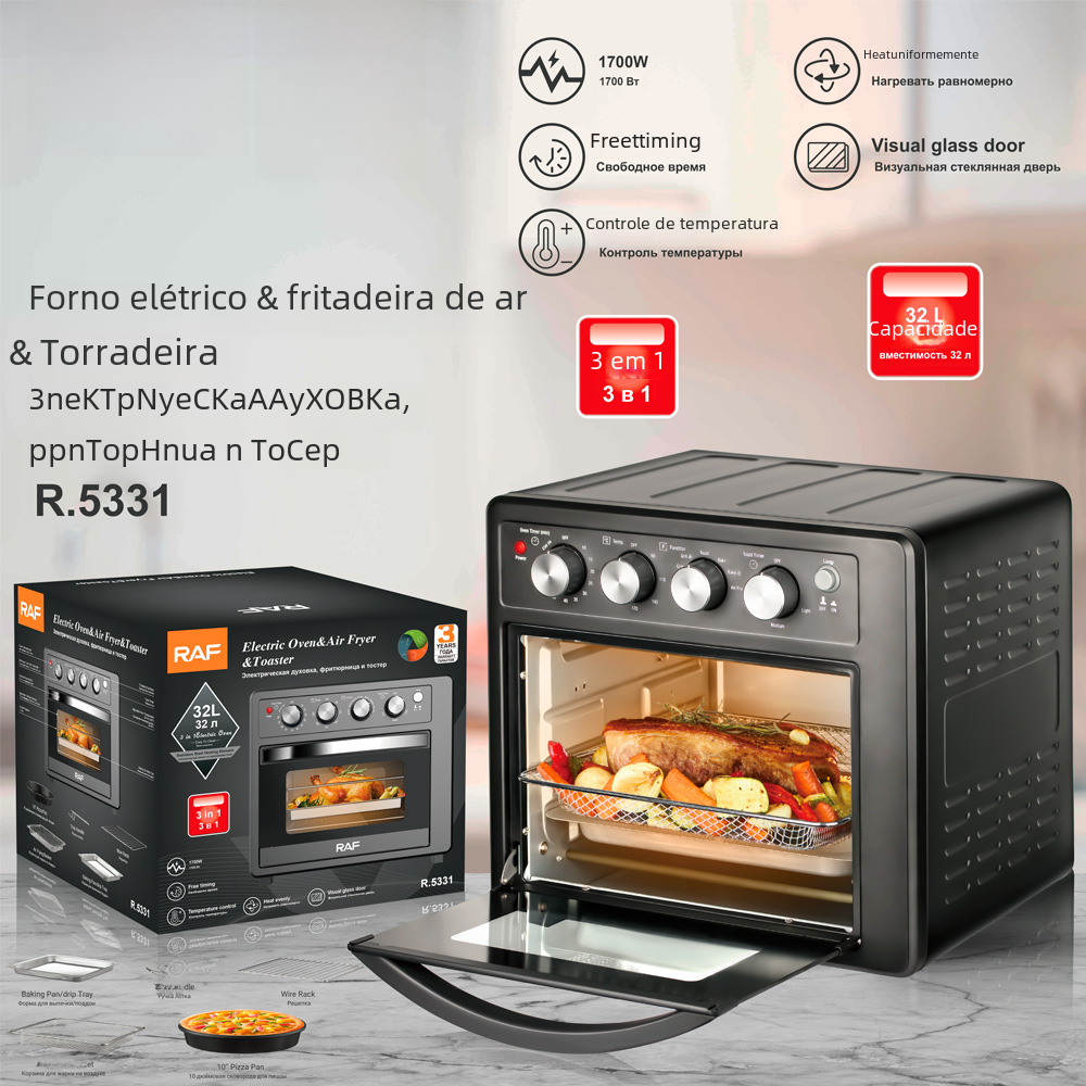 32L Multi-Function Air Fryer Toaster Oven (Home Use)