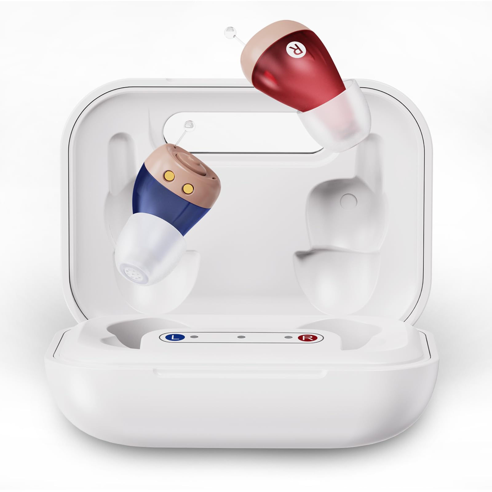Hearing Aids Hearing Amplifiers for Adults with Noise Cancelling Rechargeable He