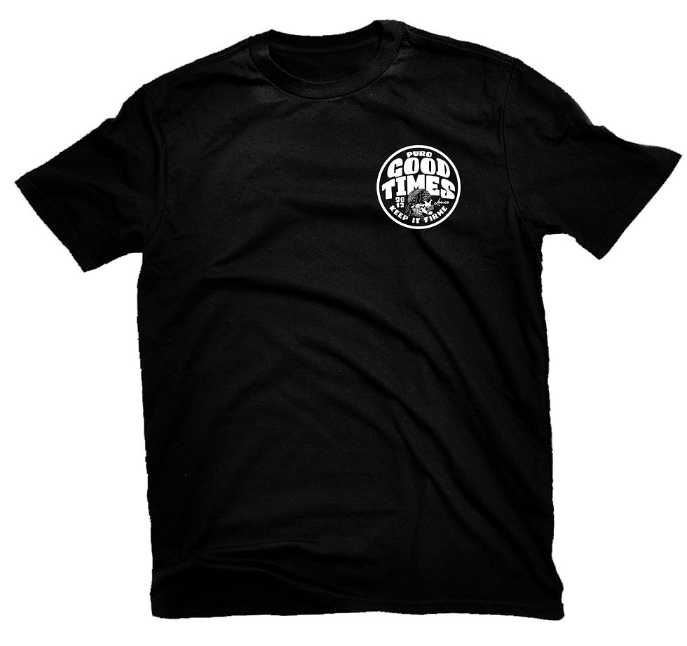 Thumbnail: Puro Good Times Black Tee