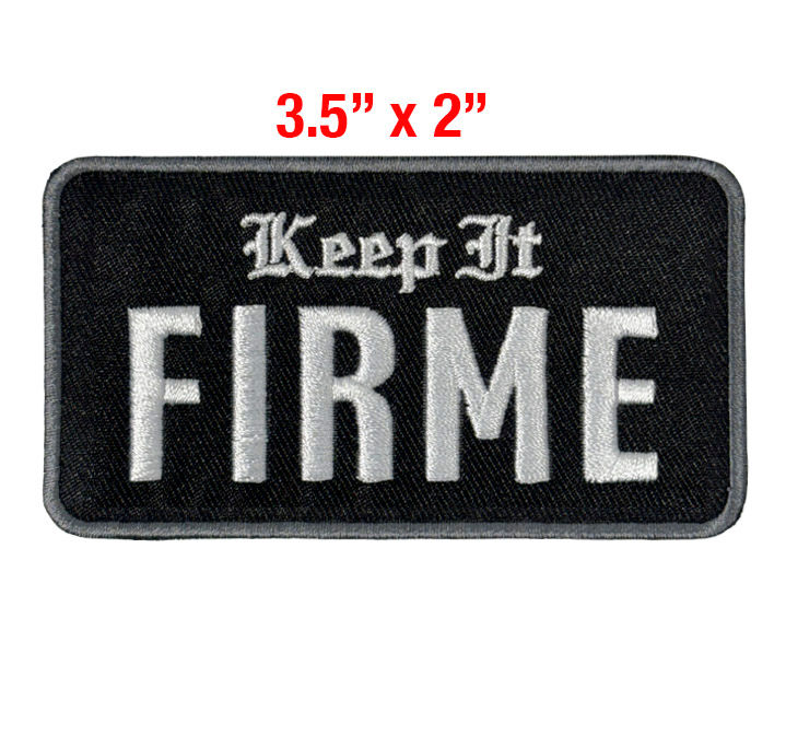 Thumbnail: Keep It Firme patch