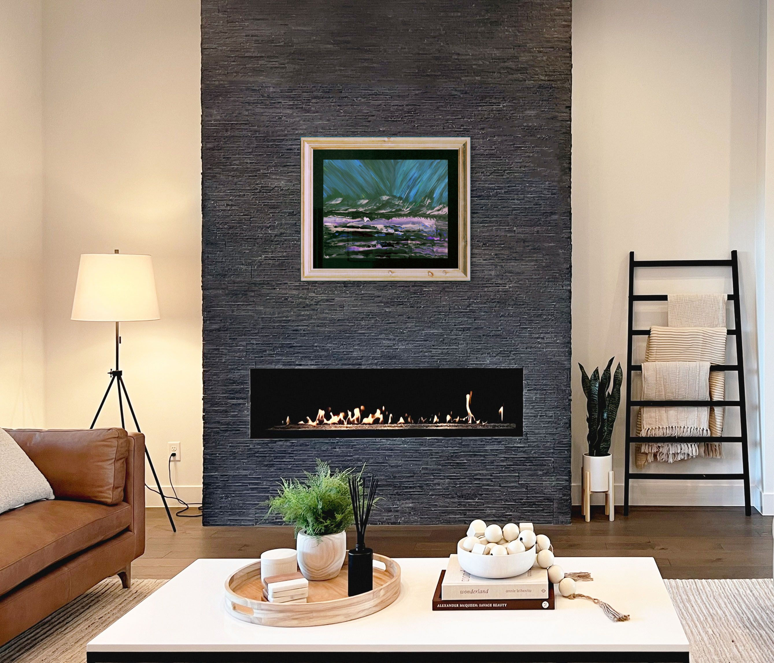 Earths Energy Acrylic Painting