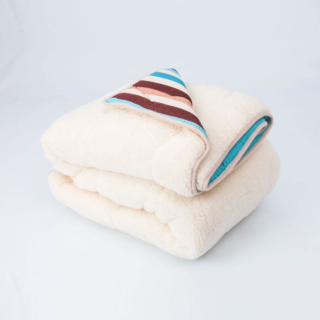 Štep deka krzno/pamuk