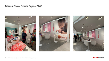 CVS Health Lounge at Mama Glow Doula Expo